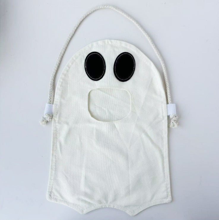 Canvas Ghost Candy Bag