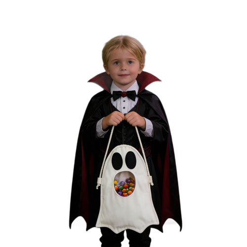 Canvas Ghost Candy Bag