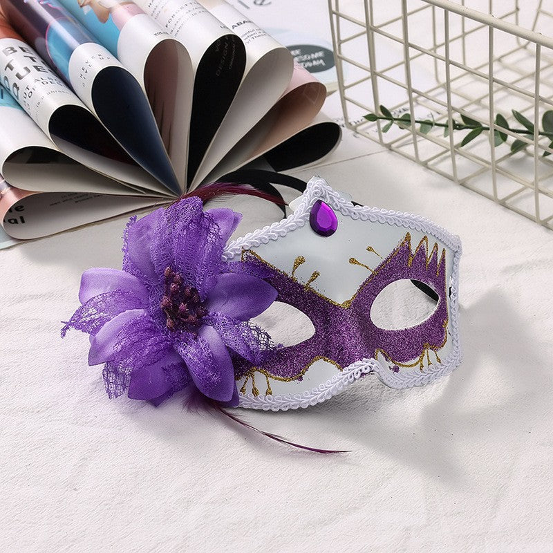 Lace Floral Party Mask
