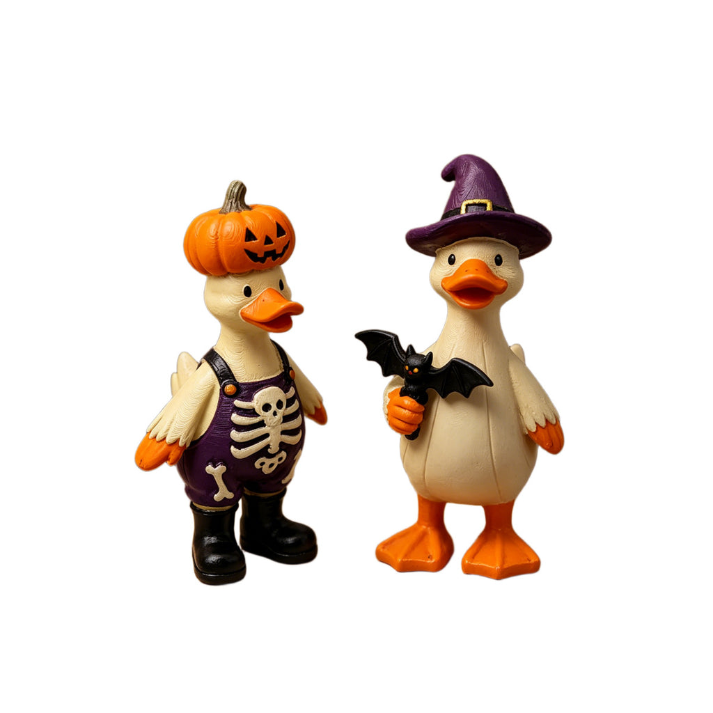 Resin Duck Figurine Set