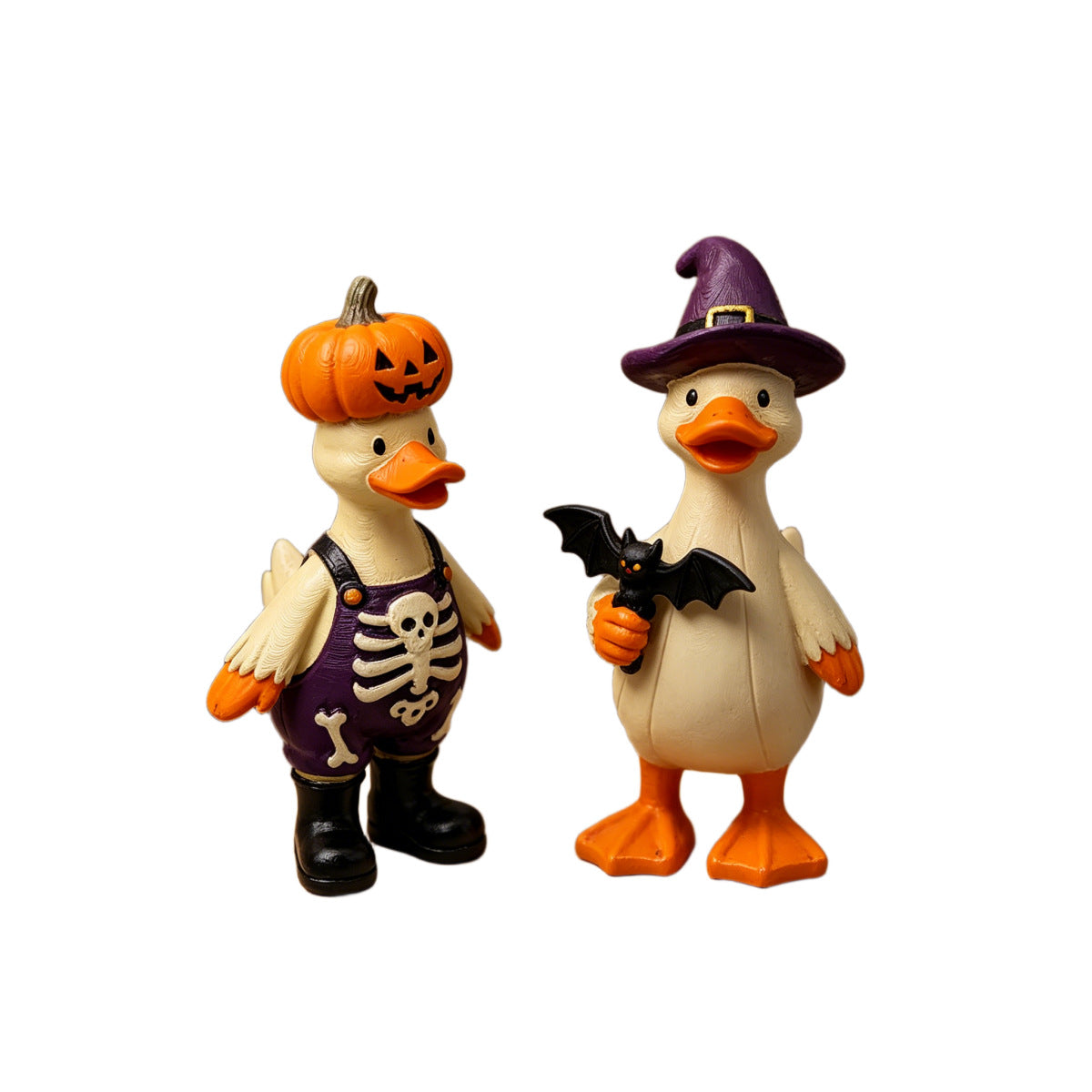 Resin Duck Figurine Set
