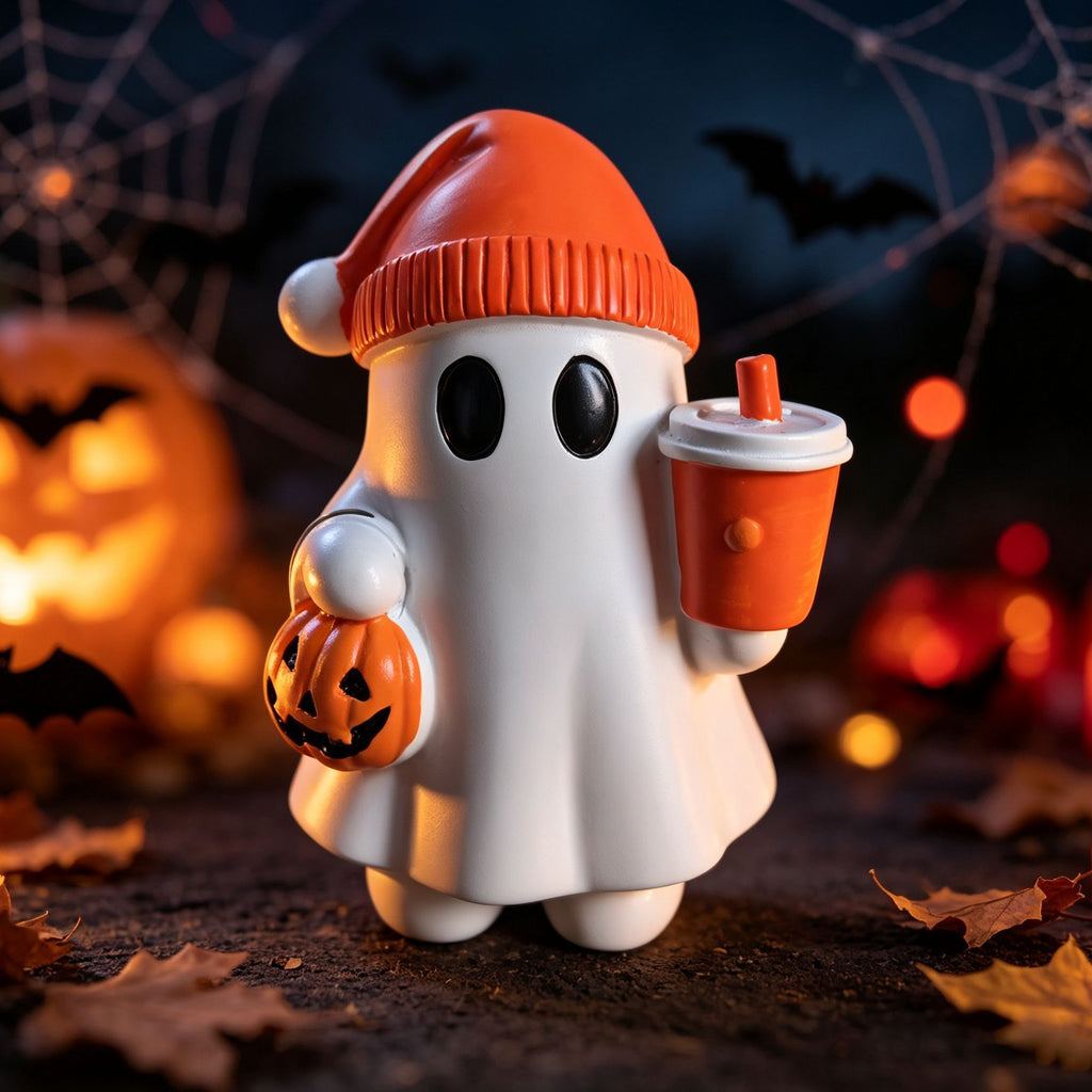 Resin Ghost Drink Figurine