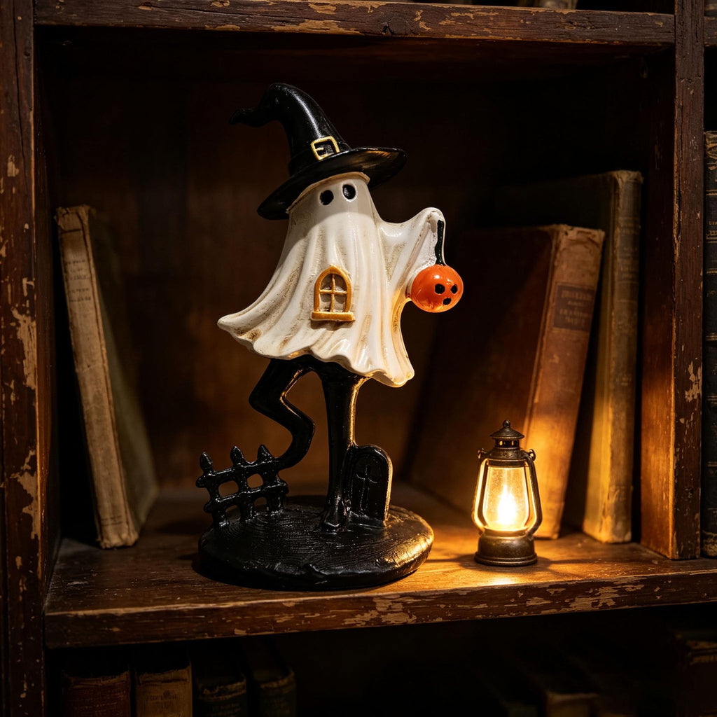 Resin Ghost Witch Figurine