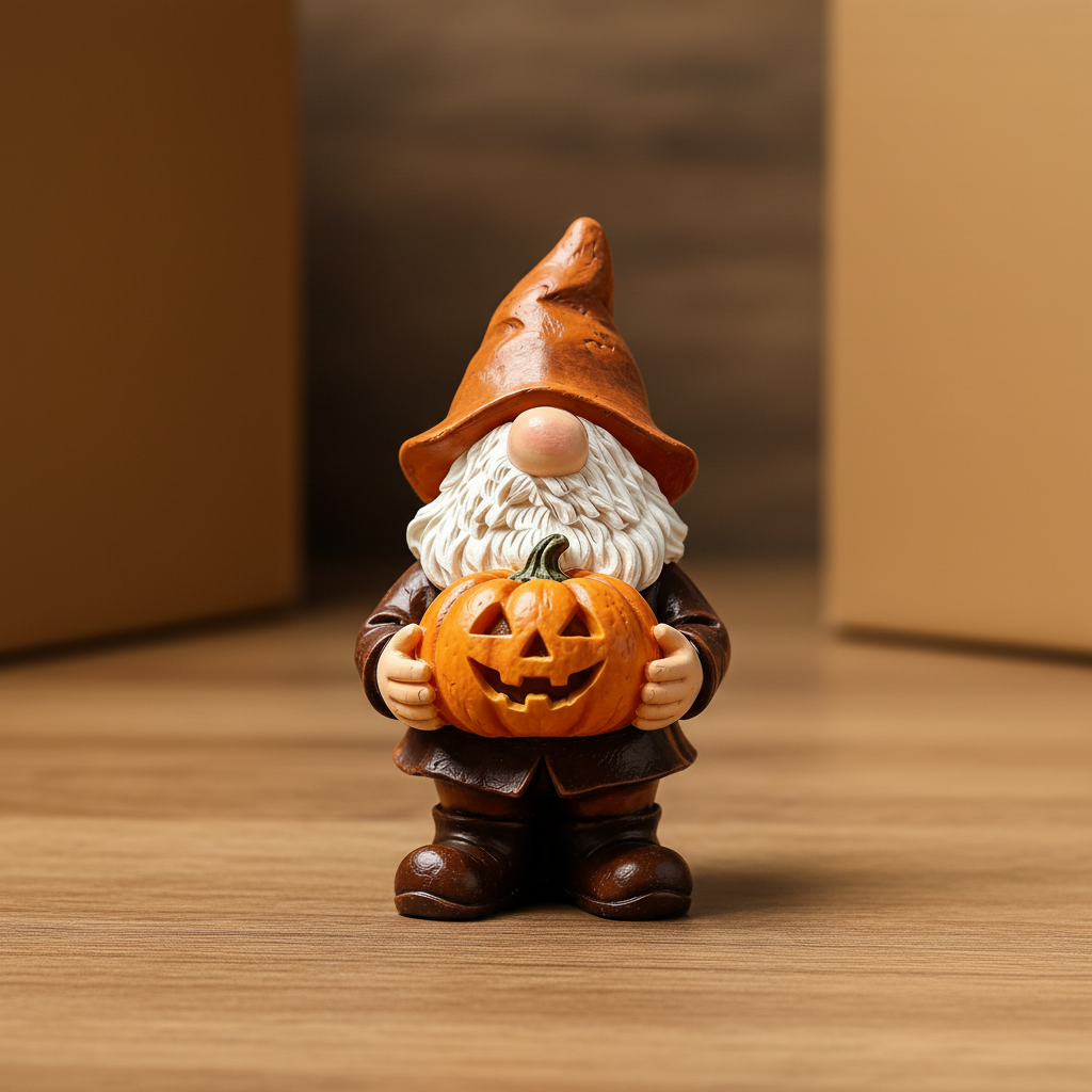 Resin_Pumpkin_Gnome_Statue